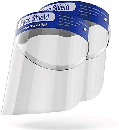 Photo 1 of 2 Pcs Reusable Face Shields