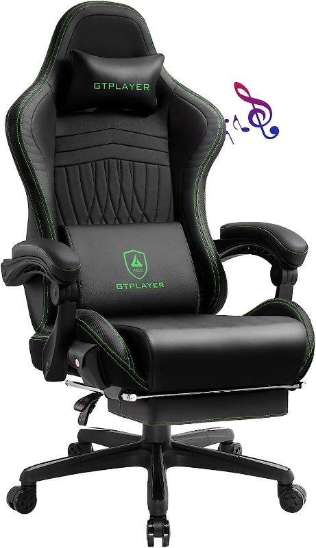 Photo 1 of GTPLAYER ACE-PRO-GR Gaming Chair, Green

