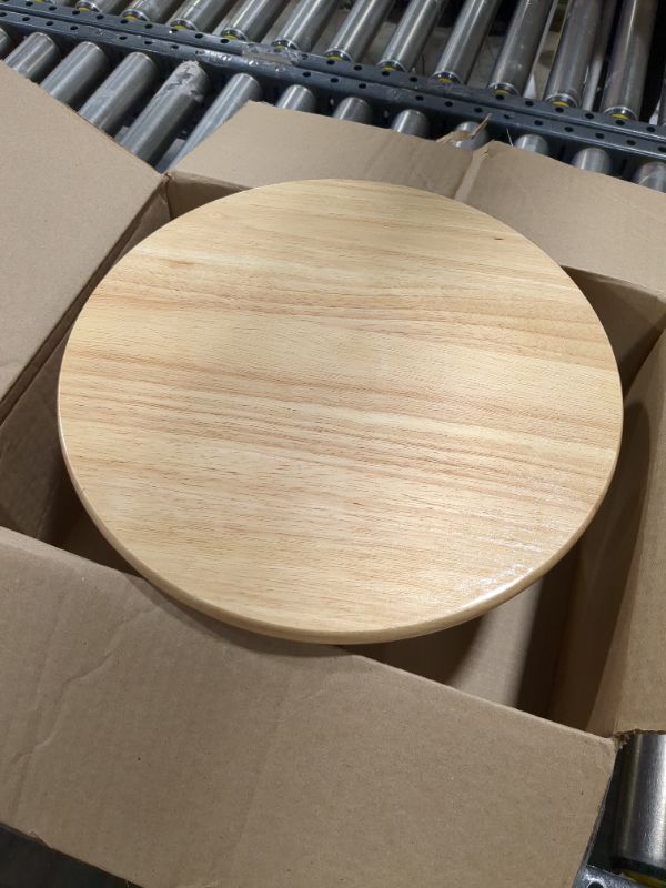 Photo 1 of 14" LIGHT WOOD CIRCLE FOR STOOL TOP OR SIDE TABLE TOP