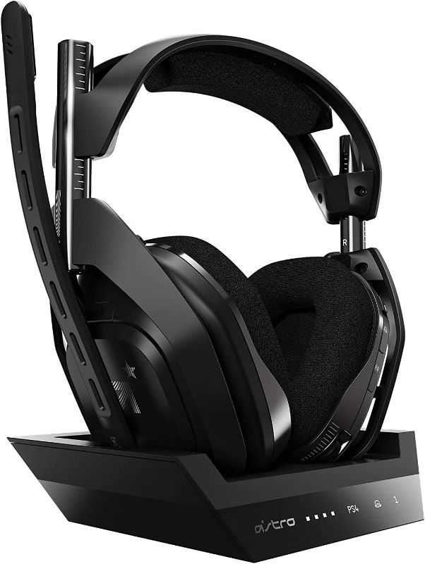 Photo 1 of ASTRO Gaming A50 Wireless Headset + Base Station for PS4, PS5, PC, Mac (Renewed)
