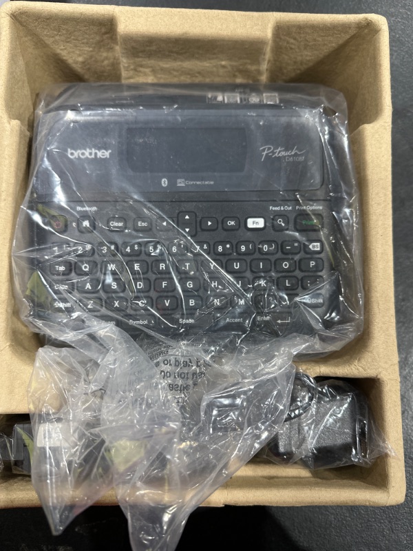 Photo 1 of Brother P-Touch Label Maker PC-Connectable Labeler PTD600 Color Display High