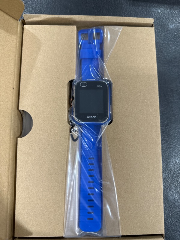 Photo 2 of VTech KidiZoom Smartwatch DX2 (Frustration Free Packaging), Blue Blue Frustration-Free Packaging