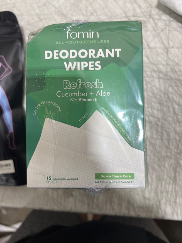 Photo 1 of 2 Pack deodorant wipes 