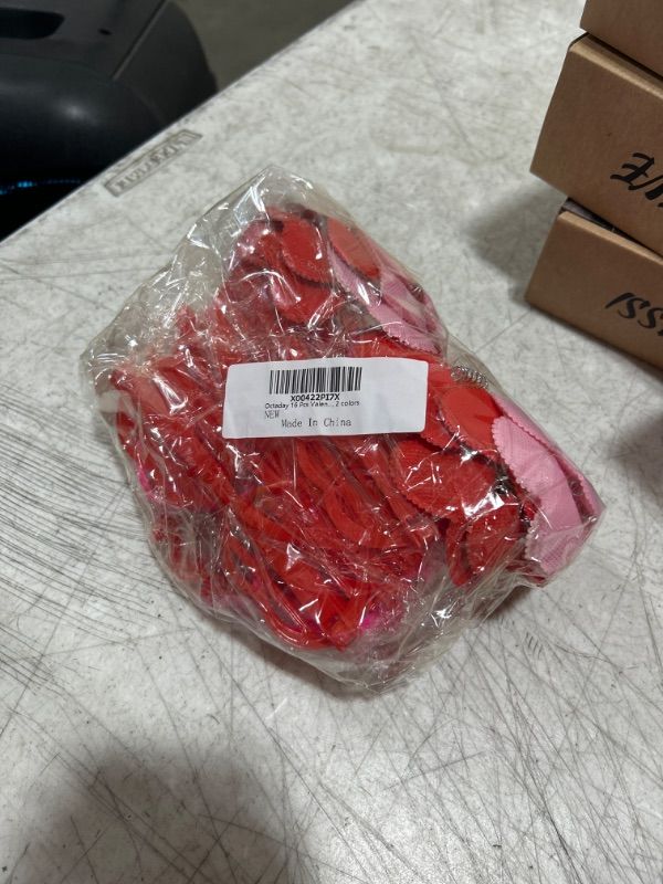 Photo 2 of 16 Pack Valentine's Day Accessories Include 8 pcs Red Heart Headband Head Bopper and 8 pcs Heart Sunglass Color Style 2