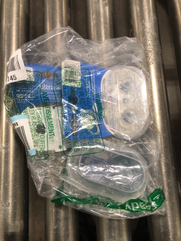 Photo 1 of 2 pack Ultra Air Pacifier 6 18M Deep Opal+Steel Blue