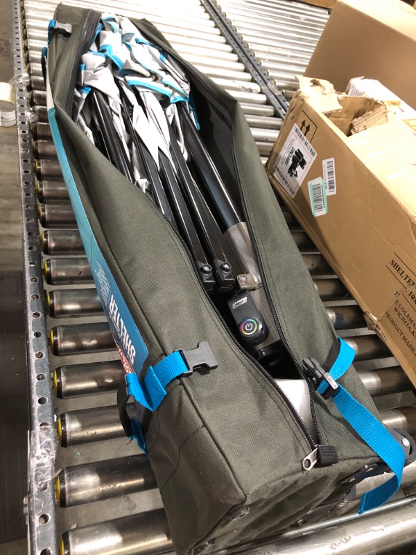 Photo 1 of Coleman OneSource Rechargeable LED Lighted Canopy, 10 x 10ft Canopy Tent, Shade Canopy Great for Beach, Yard, Tailgates, & Parties