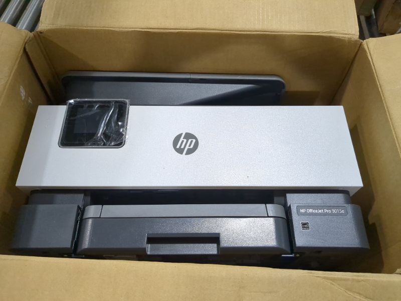 Photo 2 of HP OfficeJet Pro 9015e Wireless Color All-in-One Printer with bonus 6 months Instant ink with HP+ (1G5L3A),Gray