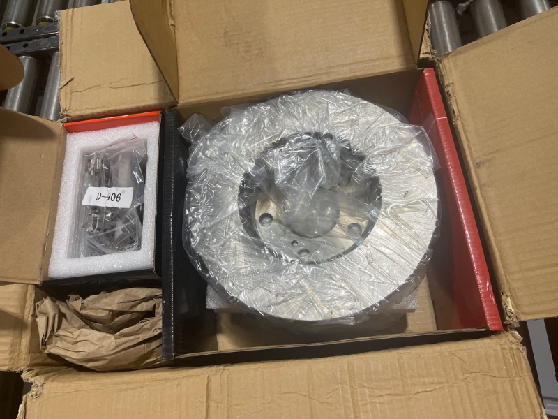 Photo 2 of *FINAL SALE; MISSING 1  ROTOR *A-Premium 10.83 inch (275mm) Front Vented Disc Brake Rotors + Ceramic Pads Kit UNKNOWN MAKE OR MODEL 