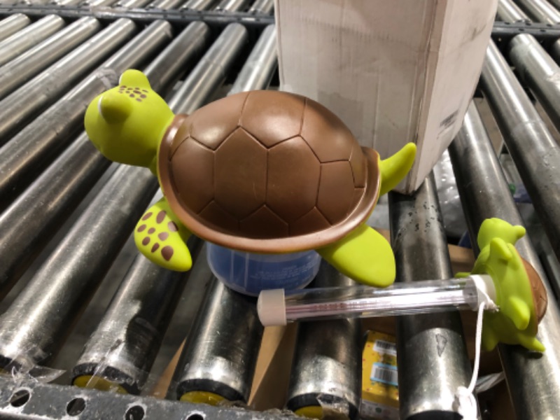 Photo 1 of Turtle Floating Pool Chlorine Dispenser 2 in 1 kit, Collapsible Chlorine Floater, Anti-Corrosion Fits 3" Chlorine Tablets, Release Adjustable for Swimming Pool,Hot Tub SPA?2 Pack