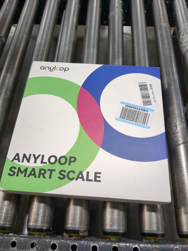 Photo 2 of anyloop Smart Scale for Body Weight and Fat Percentage, Highly Accurate Digital Bathroom Scales for BMI Muscle Body Fat, 14 Body Composition Monitor, Large LED Display, 400lb