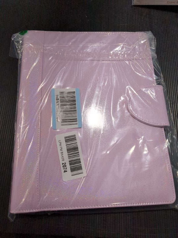 Photo 1 of SPARKLY PINK 3 RING BINDER, 10X13"