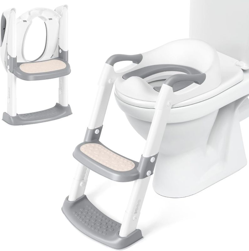 Photo 1 of Potty Training Toilet for Boys Girls Kids Adjustable Height Toddler Toilet Seat 