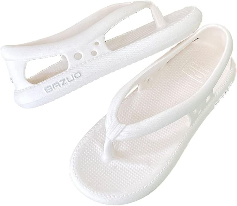 Photo 1 of Bazuo Sandals Bazuo Non-Slip Slippers,2023 Summer New Beach Unisex Flops Sandals Comfort Walking Outdoor Couple Bathroom Slippers 39-40