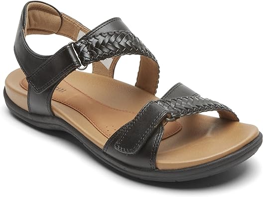 Photo 1 of Cobb Hill Rubey Braided Women's Comfort Sandal Black - 11