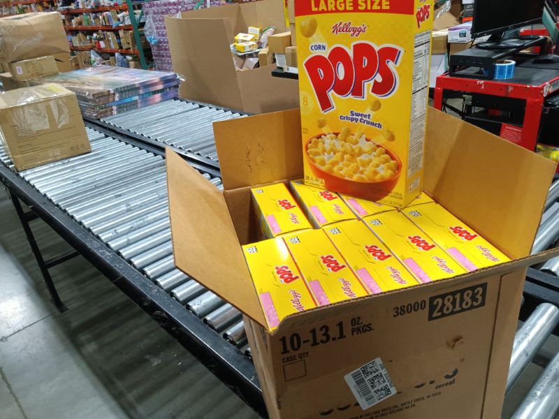 Photo 2 of 10 boxes pops cereal boxes case EXP  NOV 17 2023