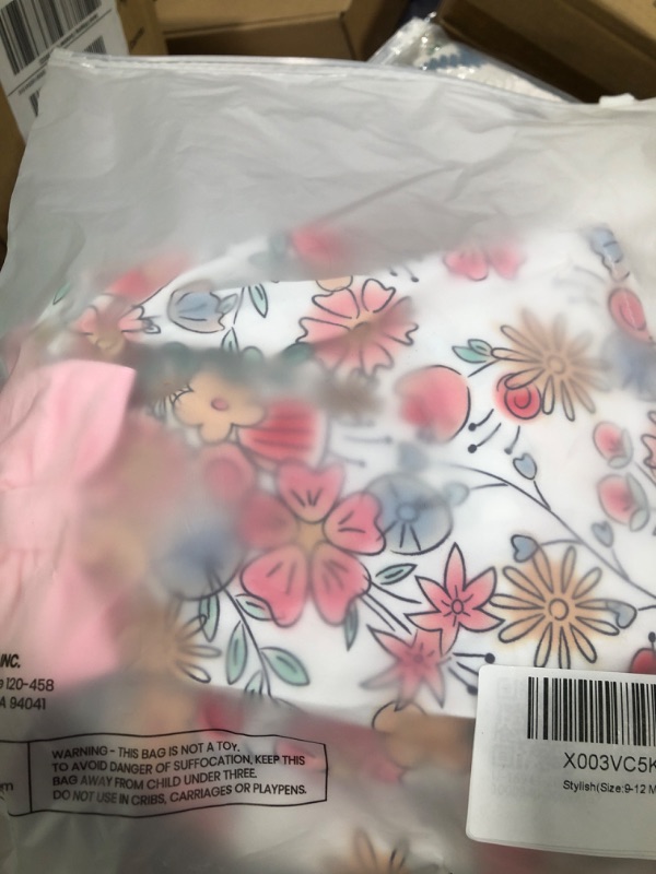 Photo 2 of Disney Infant Baby Girl Bodysuit Long Sleeves New Born Baby Romper Set SIZE 9-12M

