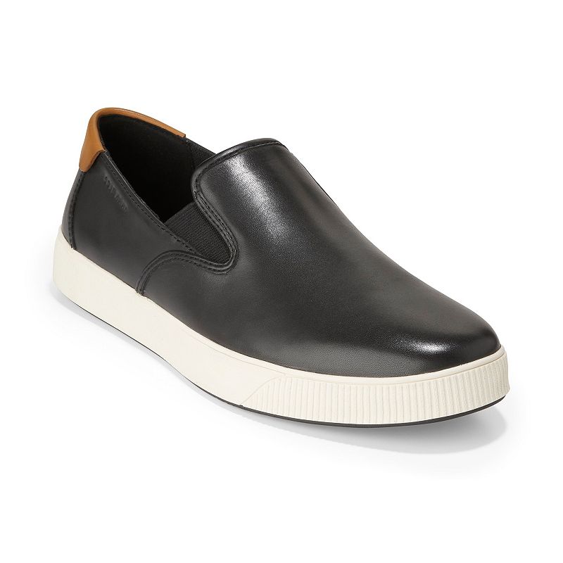 Photo 1 of Cole Haan Men's Nantucket 2.0 Slip-on Shoes in Black Leather, Size 9.5 Medium
