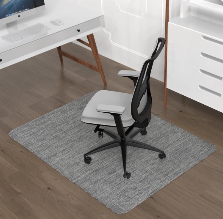 Photo 1 of Heavy Duty Office Chair Mat for Carpet and Hardwood Floor Bohemian Desk Chair Mat Rug 36'' x 55'' 