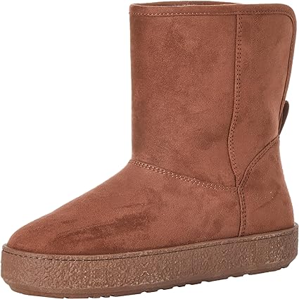 Photo 1 of Amazon essentials chestnut brown suede boot 11.5W