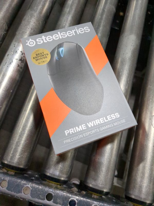 Photo 2 of SteelSeries Esports Wireless FPS Gaming Mouse – Ultra Lightweight – Prime Edition – 5 Programmable Buttons – Lag-free 2.4GHz – 100H Battery – 18K CPI Sensor – Magnetic Optical Switches – PC/Mac