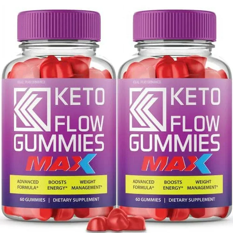 Photo 1 of (2 Pack) Keto Flow Gummies Max Strength Keto Flow Gummy Bears Keto ACV Gummies (120 Gummies)
[BB:07.2024]