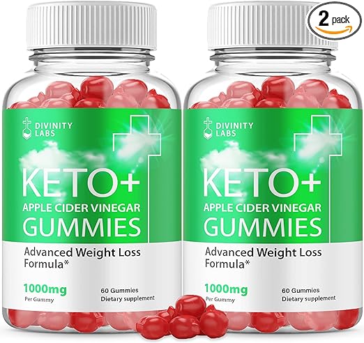 Photo 1 of (2 Pack) Divinity ACV Keto Gummies - Official Formula - Divinity Labs Apple Cider Vinegar Gummies Divinity Labs ACV Divinity Labs Keto Gummies (120 Gummies) [BB:01.2025]
