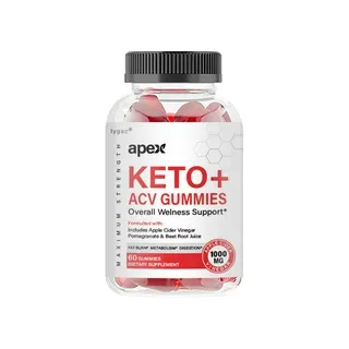 Photo 1 of (2 Pack) ApexKeto ACV - Apex Keto+ACV Gummies for Overall Wellness Support [BB:05.2025]
