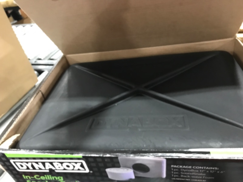 Photo 2 of Dynamat 50306 DynaBox Speaker Enclosure For In Ceiling Speakers