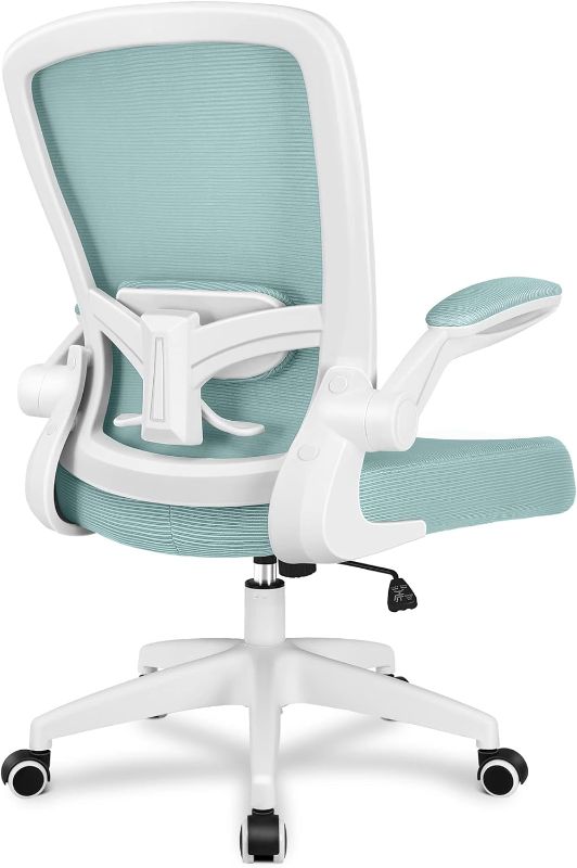 Photo 1 of FelixKing Office Chair, Ergonomic Desk Chair Breathable Mesh Chair with Adjustable High Back Lumbar Support Flip-up Armrests, Executive Rolling Swivel Comfy Task Computer Chair for Home Office
