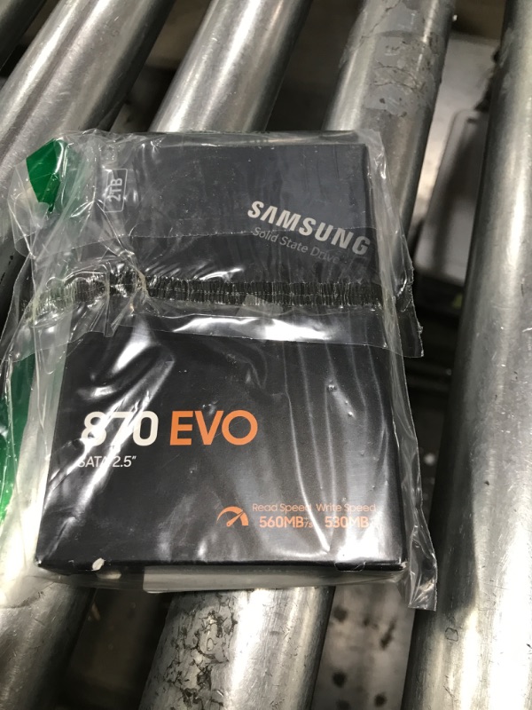 Photo 2 of Samsung 870 EVO SATA III SSD 1TB 2.5” Internal Solid State Drive, Upgrade PC or Laptop Memory and Storage for IT Pros, Creators, Everyday Users, MZ-77E1T0B/AM
