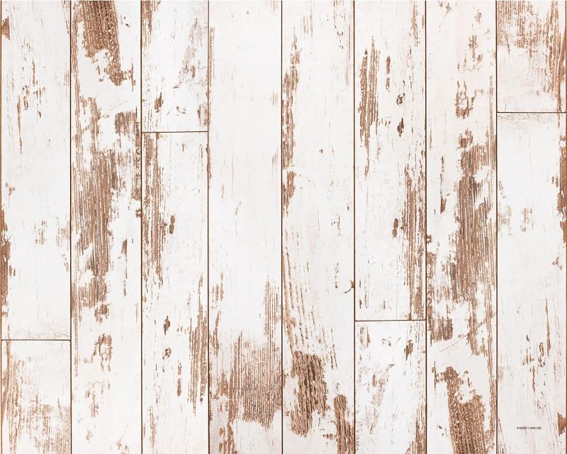 Photo 1 of Kate Rubber Flooring Mat Photography Floor Mats White Rustic Wood Retro Backing Newborn Photography Props for Photo Studio 8x5ft 8x5ft White
