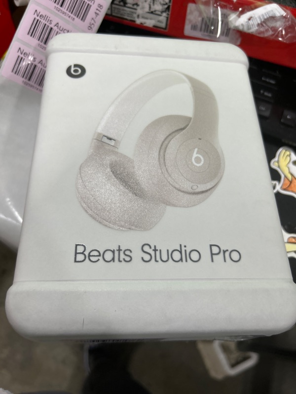 Photo 3 of Beats Studio Pro - Wireless Bluetooth Noise Cancelling Headphones - Personalized Spatial Audio, USB-C Lossless Audio, Apple & Android Compatibility, Up to 40 Hours Battery Life - Sandstone

