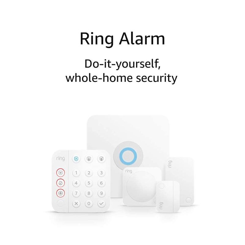 Photo 1 of Ring Alarm 5-Piece Kit - home security system with 30-day free Ring Protect Pro subscription
