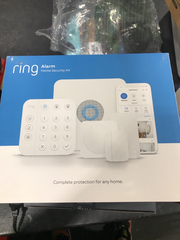 Photo 2 of Ring Alarm 5-Piece Kit - home security system with 30-day free Ring Protect Pro subscription
