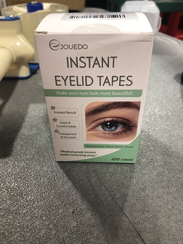 Photo 1 of Eyelid Tape, Eyelid Lifter Strips, Double Eyelid Tape for Hooded Eyes Invisible, Instant Eyelid Lifter for Heavy Saggy, Uneven, Mono-eyelids