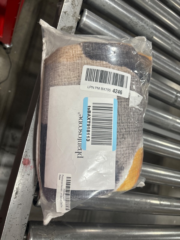 Photo 1 of Phantoscope Hallway Runner Rug 2'x6' - Boho Washable Non-Slip Kitchen Rug Runner, Ultra-Thin Geometry Modern Accent Throw Rug for Entryway Laundry Bathroom Bedroom, Deep Grey/Gold 2' x 6' Deep Grey/Gold