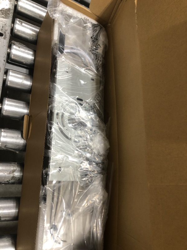 Photo 1 of 3 Color Temperature Dimmable Bathroom Light Fixtures over Mirror LED Chrome 3 Light Bathroom Vanity Light Fixtures Acrylic Stainless Steel Square Shade Vanity Lights for Bathroom, ETL Certificated Chrome- Square Shade 3 Lights