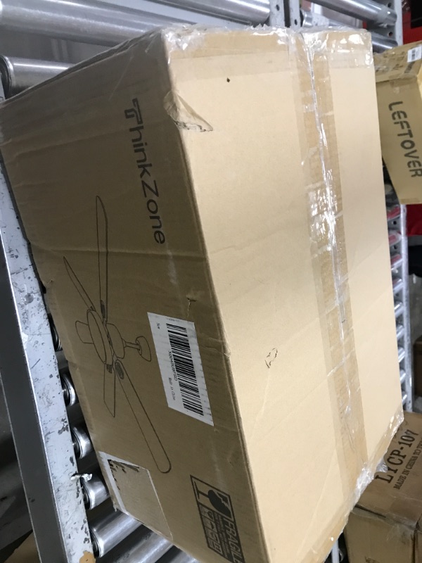 Photo 1 of Ceiling Fans with Lights, 52 Inch Ceiling Fans with Remote Control, Double-sided Blades, 24db DC Reversible Motor, Dimmable Modern Ceiling Fan for Bedroom, Living Room, Tan Pine & Black Tan Pine + Black