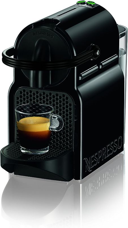 Photo 1 of Nespresso Inissia Espresso Machine by De'Longhi, Black & Starbucks by Nespresso
