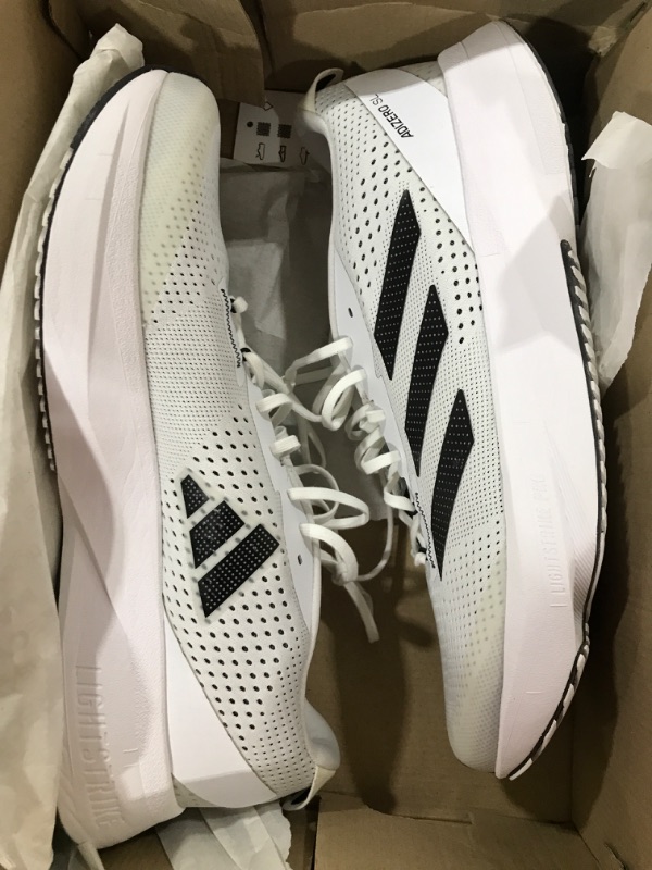 Photo 2 of adidas Women's Adizero Sl Running Shoes 11 Cloud White/Core Black/Carbon