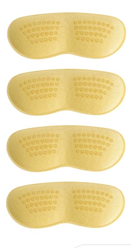 Photo 1 of Anti-Slip Heel Grips, FootJKYX Liner Cushions Inserts for Women Men, Heel Pads for Shoes Too Big, Prevent Rubbing Blisters Heel Slipping. (2 Pair Apricot)