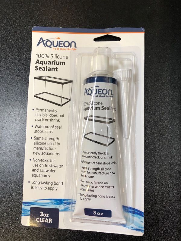 Photo 2 of Aqueon Silicone Sealant Clear 3 Ounces