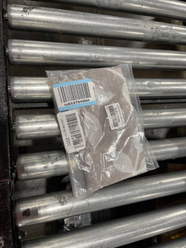 Photo 1 of XTMYI Sheer Kitchen Curtains Valances Set 18 Inch Length Rod Pocket Tropical Leaf Small Window Curtain Toppers for Living Room Bedroom Bathroom,Valance Only,1 Pack,Light Gray/Grey and White 52x18 Grey