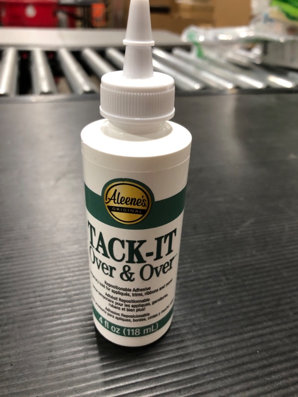 Photo 1 of Aleene's 29-2 Tack-It Over & Over Liquid Glue 4oz, Clear 1