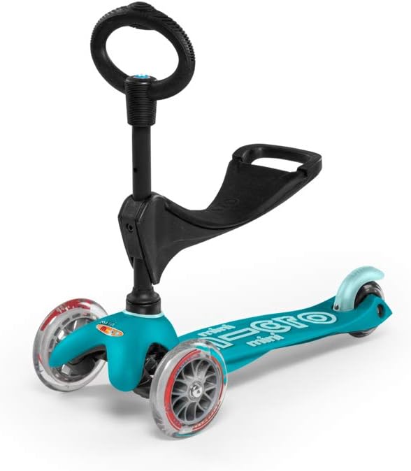Photo 1 of Micro Kickboard - Mini 3in1 Deluxe 3-Stage Ride-on Micro Scooter Toddler Toys for Ages 12 Months to 5 Years Blue
