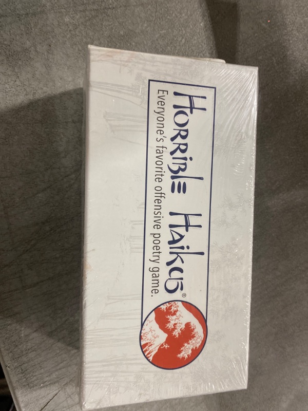 Photo 1 of Horrible Haikus - Everyone's Favorite Offensive Poetry Game