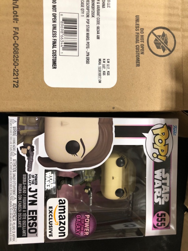 Photo 2 of Funko Pop!: Star Wars: Power of The Galaxy - Jyn Erso, Amazon Exclusive