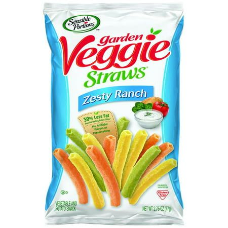 Photo 1 of (Price/Case)Sensible Portions Veggie Straws Ranch
