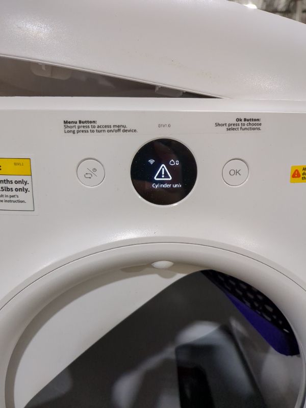 Photo 1 of PETKIT Pura X Self-Cleaning Cat Litter Box, No Scooping Automatic Cat Litter Box fr Multiple Cats, xSecure/Odor Removal/APP Control Automatic Cat Littler Box with Mat