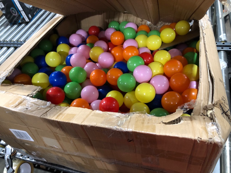 Photo 2 of Click N' Play Phthalate Free & BPA Free, Crush Proof Ball Pit Balls, Bulk 1000 pack